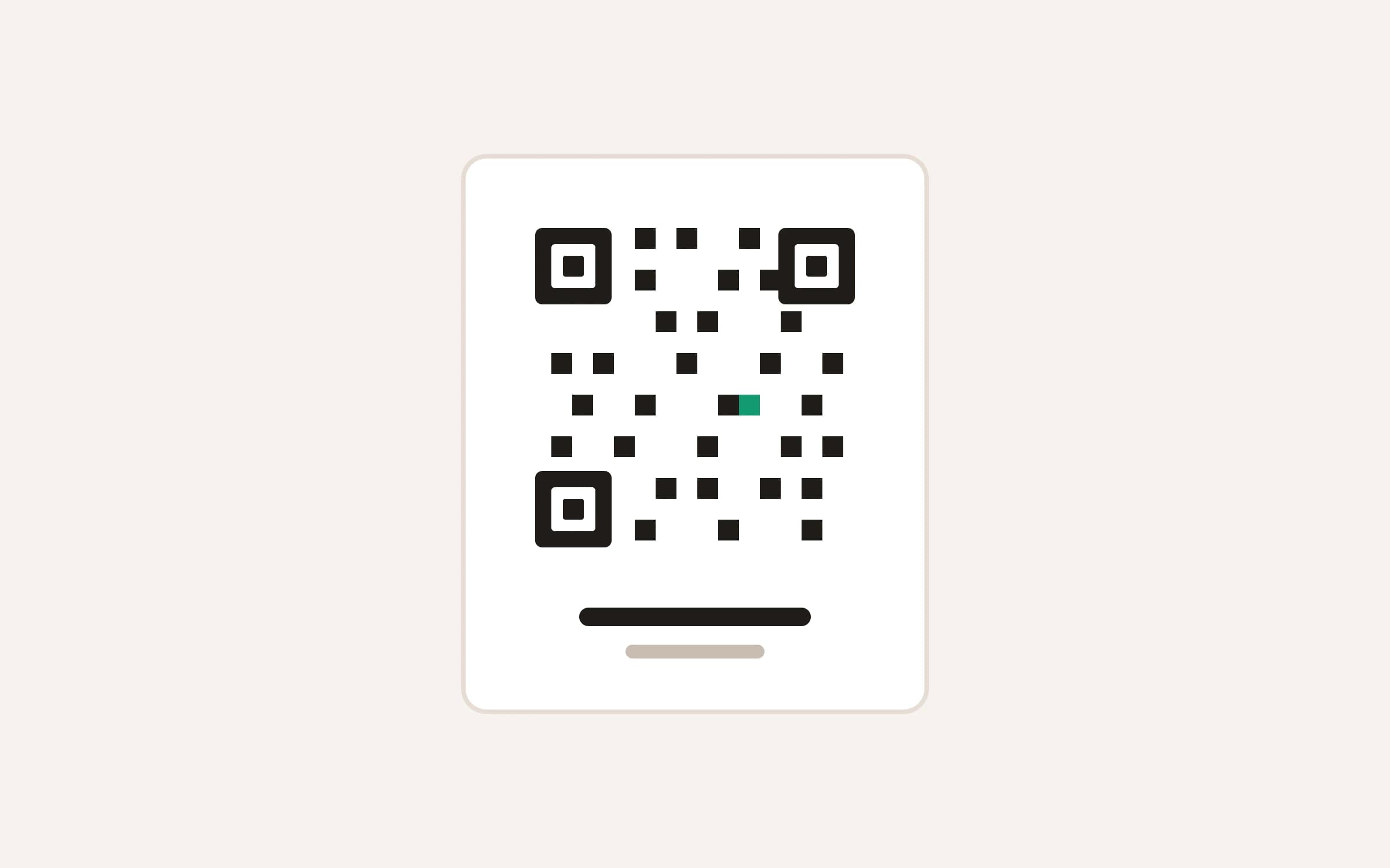 A QR code for your salon page